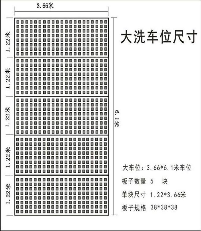 大洗車房格柵規(guī)格